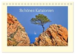 Schönes Katalonien (Tischkalender 2024 DIN A5 quer), CALVENDO Monatskalender