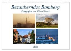 Bezauberndes Bamberg (Wandkalender 2024 DIN A2 quer), CALVENDO Monatskalender