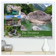 Der grüne Fluss (hochwertiger Premium Wandkalender 2024 DIN A2 quer), Kunstdruck in Hochglanz