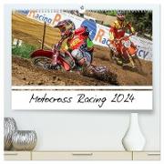 Motocross Racing 2024 (hochwertiger Premium Wandkalender 2024 DIN A2 quer), Kunstdruck in Hochglanz
