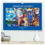 Street art London Michael Jaster (hochwertiger Premium Wandkalender 2024 DIN A2 quer), Kunstdruck in Hochglanz