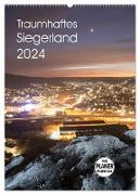 Traumhaftes Siegerland 2024 (Wandkalender 2024 DIN A2 hoch), CALVENDO Monatskalender