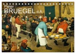 Pieter Bruegel d.Ä. (Tischkalender 2024 DIN A5 quer), CALVENDO Monatskalender