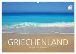 Griechenland ¿Magie der Farben (Wandkalender 2024 DIN A2 quer), CALVENDO Monatskalender