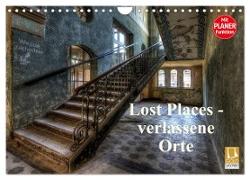 Lost Places - verlassene Orte (Wandkalender 2024 DIN A4 quer), CALVENDO Monatskalender