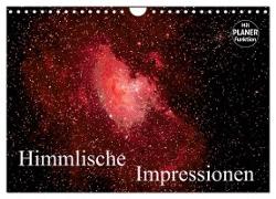 Himmlische Impressionen (Wandkalender 2024 DIN A4 quer), CALVENDO Monatskalender