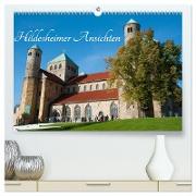 Hildesheimer Ansichten (hochwertiger Premium Wandkalender 2024 DIN A2 quer), Kunstdruck in Hochglanz