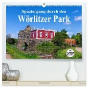 Spaziergang durch den Wörlitzer Park (hochwertiger Premium Wandkalender 2024 DIN A2 quer), Kunstdruck in Hochglanz