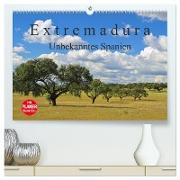 Extremadura - Unbekanntes Spanien (hochwertiger Premium Wandkalender 2024 DIN A2 quer), Kunstdruck in Hochglanz