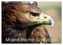 Majestätische Greifvögel (Wandkalender 2024 DIN A4 quer), CALVENDO Monatskalender