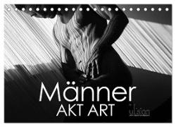 Männer AKT Art (Tischkalender 2024 DIN A5 quer), CALVENDO Monatskalender