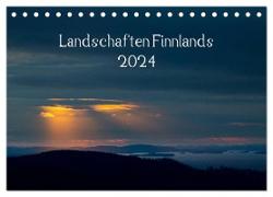 Landschaften Finnlands (Tischkalender 2024 DIN A5 quer), CALVENDO Monatskalender