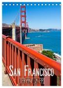 SAN FRANCISCO Terminplaner (Tischkalender 2024 DIN A5 hoch), CALVENDO Monatskalender