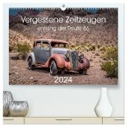 Vergessene Zeitzeugen entlang der Route 66 (hochwertiger Premium Wandkalender 2024 DIN A2 quer), Kunstdruck in Hochglanz