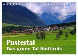 Pustertal - Das grüne Tal Südtirols (Tischkalender 2024 DIN A5 quer), CALVENDO Monatskalender