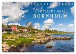 Sehnsucht nach Bornholm (Tischkalender 2024 DIN A5 quer), CALVENDO Monatskalender