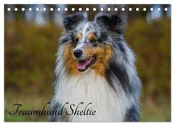Traumhund Sheltie (Tischkalender 2024 DIN A5 quer), CALVENDO Monatskalender
