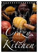Crazy Kitchen - Der verrückte Küchenplaner (Tischkalender 2024 DIN A5 hoch), CALVENDO Monatskalender