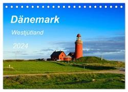 Dänemark Westjütland (Tischkalender 2024 DIN A5 quer), CALVENDO Monatskalender