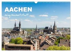 Aachen - ming Heämetstadt (Wandkalender 2024 DIN A3 quer), CALVENDO Monatskalender