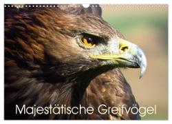 Majestätische Greifvögel (Wandkalender 2024 DIN A3 quer), CALVENDO Monatskalender