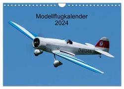 Modellflugkalender 2024 (Wandkalender 2024 DIN A4 quer), CALVENDO Monatskalender