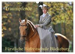 Traumpferde - Fürstliche Hofreitschule Bückeburg (Wandkalender 2024 DIN A3 quer), CALVENDO Monatskalender