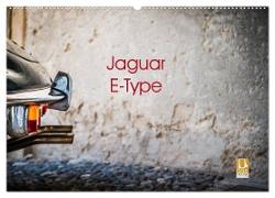 Jaguar E-Type 2024 (Wandkalender 2024 DIN A2 quer), CALVENDO Monatskalender