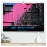 Urbane Kunst - Streetart 2024 (hochwertiger Premium Wandkalender 2024 DIN A2 quer), Kunstdruck in Hochglanz