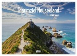 Traumziel Neuseeland 2024 (Wandkalender 2024 DIN A2 quer), CALVENDO Monatskalender