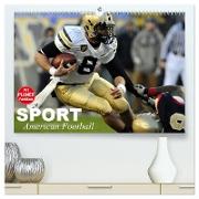 Sport. American Football (hochwertiger Premium Wandkalender 2024 DIN A2 quer), Kunstdruck in Hochglanz