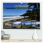 La Réunion - Paradies im indischen Ozean (hochwertiger Premium Wandkalender 2024 DIN A2 quer), Kunstdruck in Hochglanz