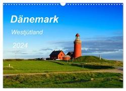 Dänemark Westjütland (Wandkalender 2024 DIN A3 quer), CALVENDO Monatskalender
