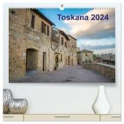 Toskana - 2024 (hochwertiger Premium Wandkalender 2024 DIN A2 quer), Kunstdruck in Hochglanz