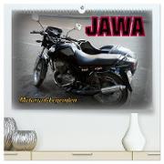 Motorrad-Legenden: JAWA (hochwertiger Premium Wandkalender 2024 DIN A2 quer), Kunstdruck in Hochglanz