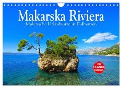 Makarska Riviera - Malerische Urlaubsorte in Dalmatien (Wandkalender 2024 DIN A4 quer), CALVENDO Monatskalender