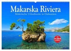 Makarska Riviera - Malerische Urlaubsorte in Dalmatien (Wandkalender 2024 DIN A2 quer), CALVENDO Monatskalender