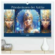 Priesterinnen der Antike. Prachtvolle Fantasy-Portraits (hochwertiger Premium Wandkalender 2024 DIN A2 quer), Kunstdruck in Hochglanz
