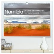 Namibia: Ein Traum von sanftem Licht und unendlicher Weite (hochwertiger Premium Wandkalender 2024 DIN A2 quer), Kunstdruck in Hochglanz