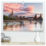 Dresden: Impressionen aus Stadt und Umgebung (hochwertiger Premium Wandkalender 2024 DIN A2 quer), Kunstdruck in Hochglanz