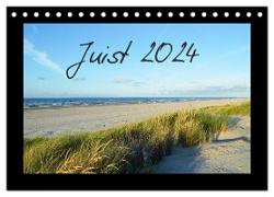 Juist ¿ Insel im Wattenmeer (Tischkalender 2024 DIN A5 quer), CALVENDO Monatskalender