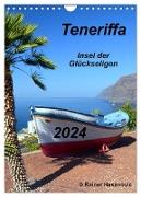 Teneriffa - Insel der Glückseligen (Wandkalender 2024 DIN A4 hoch), CALVENDO Monatskalender