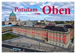 Potsdam von Oben (Wandkalender 2024 DIN A3 quer), CALVENDO Monatskalender