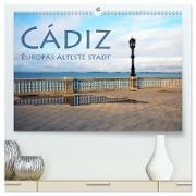 Cádiz - Europas älteste Stadt (hochwertiger Premium Wandkalender 2024 DIN A2 quer), Kunstdruck in Hochglanz