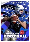 American Football - Kickoff (Tischkalender 2024 DIN A5 hoch), CALVENDO Monatskalender