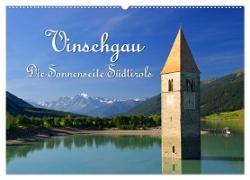 Vinschgau - Die Sonnenseite Südtirols (Wandkalender 2024 DIN A2 quer), CALVENDO Monatskalender