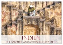 Indien - Eine Fotoreise vom Norden bis in den Süden (Wandkalender 2024 DIN A2 quer), CALVENDO Monatskalender