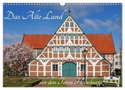 Das Alte Land vor den Toren Hamburgs (Wandkalender 2024 DIN A3 quer), CALVENDO Monatskalender