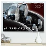 Zeitlose Ästhetik Oldtimer-Fotografien von Wolf Kloss (hochwertiger Premium Wandkalender 2024 DIN A2 quer), Kunstdruck in Hochglanz