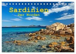 Sardinien - Der Norden (Tischkalender 2024 DIN A5 quer), CALVENDO Monatskalender